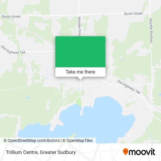 Trillium Centre map