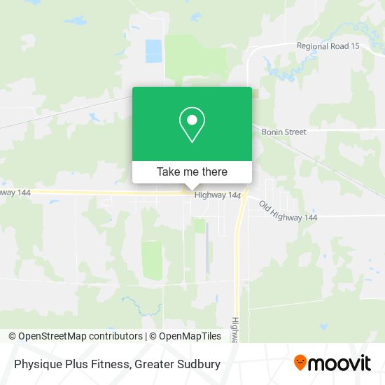 Physique Plus Fitness map