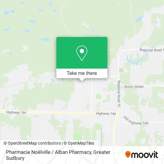 Pharmacie Noëlville / Alban Pharmacy map