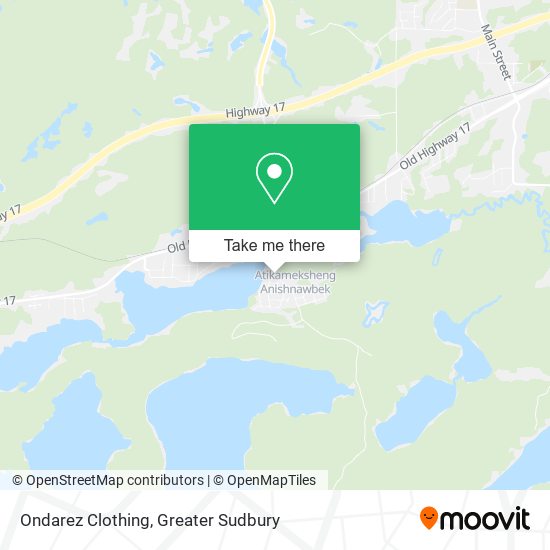 Ondarez Clothing map