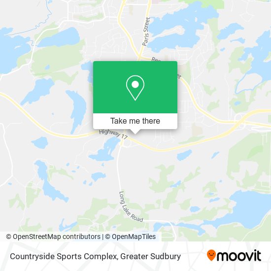 Countryside Sports Complex plan