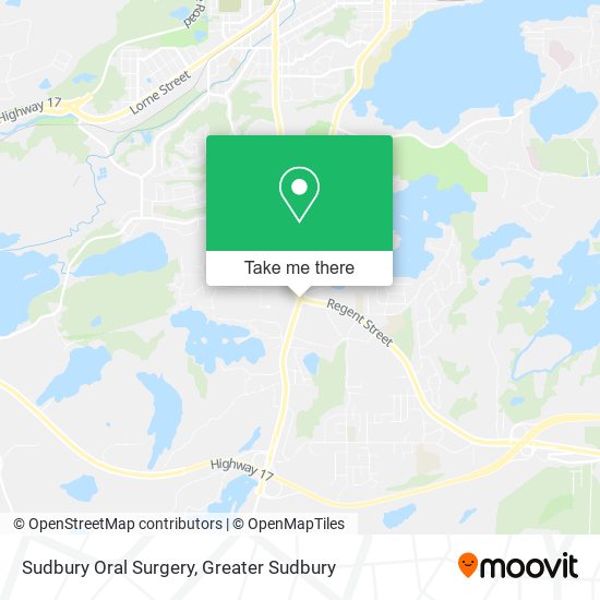 Sudbury Oral Surgery map