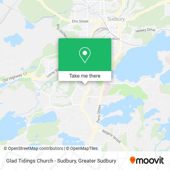 Glad Tidings Church - Sudbury plan