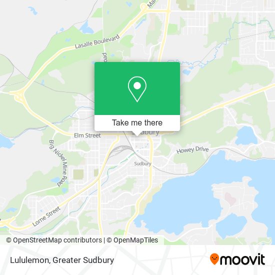 Lululemon map