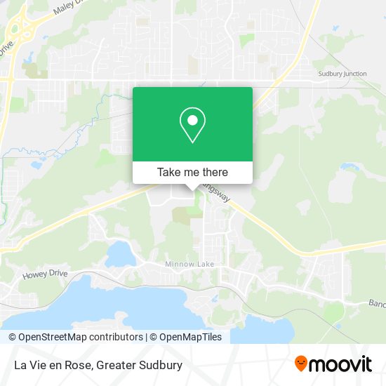 La Vie en Rose map