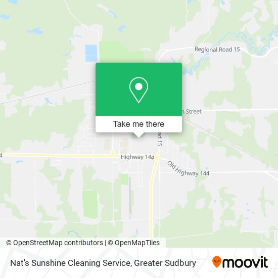 Nat's Sunshine Cleaning Service map