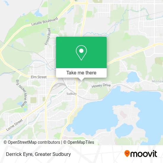 Derrick Eyre map