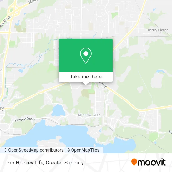 Pro Hockey Life map