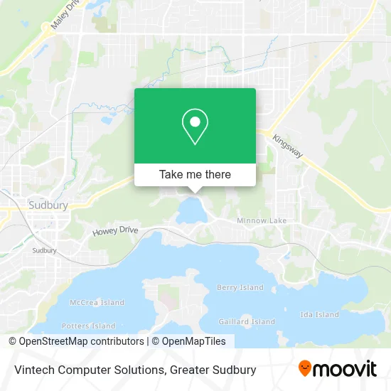 Vintech Computer Solutions map