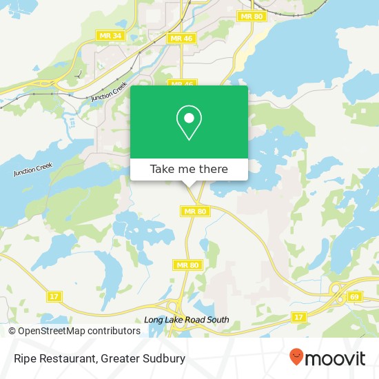 Ripe Restaurant map