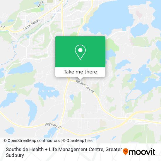 Southside Health + Life Management Centre map