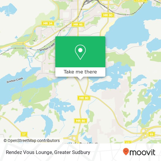 Rendez Vous Lounge, Caswell Dr Greater Sudbury, ON P3E 2N8 plan