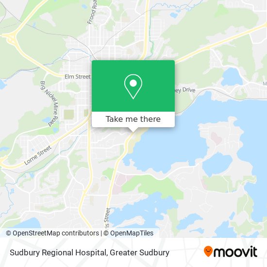 Sudbury Regional Hospital plan