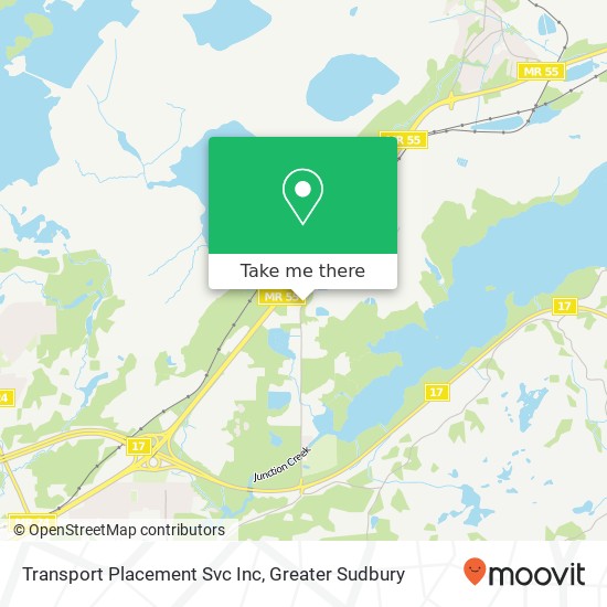Transport Placement Svc Inc map
