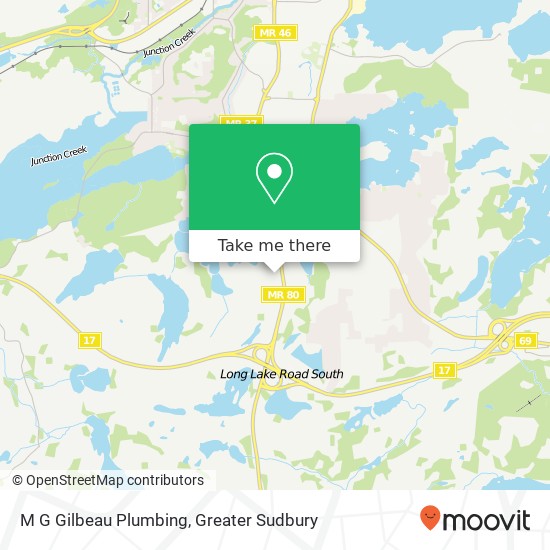 M G Gilbeau Plumbing map