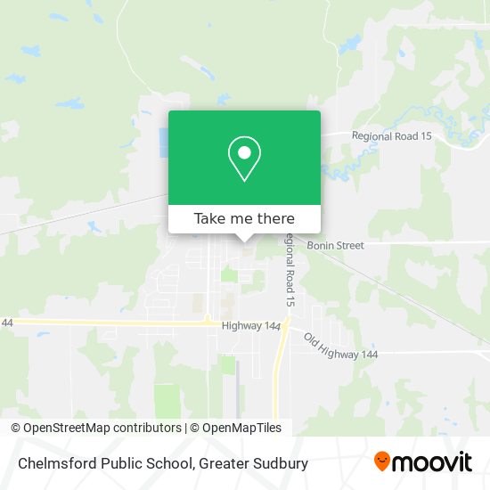 Chelmsford Public School map