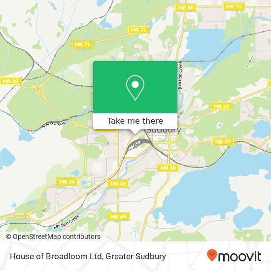 House of Broadloom Ltd map