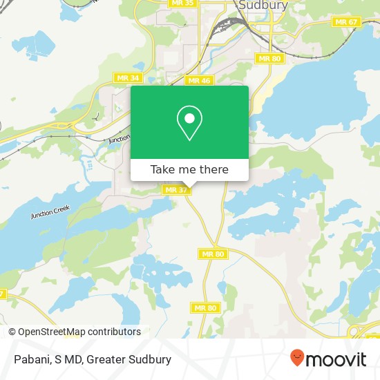 Pabani, S MD map