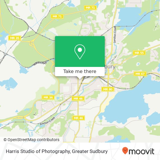 Harris Studio of Photography map