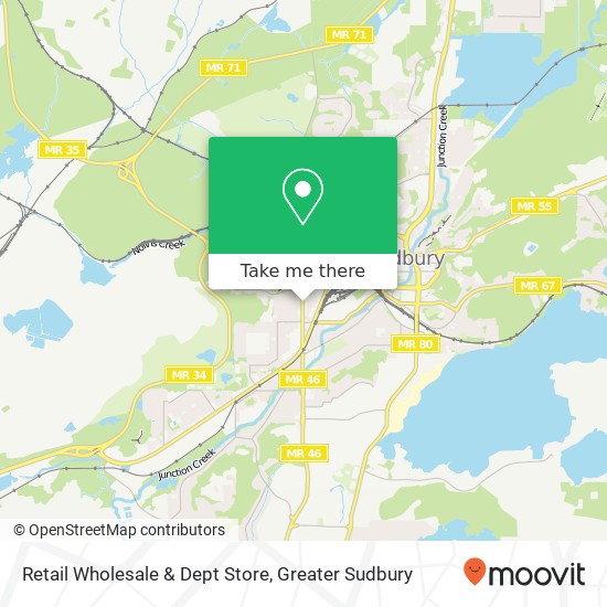 Retail Wholesale & Dept Store map