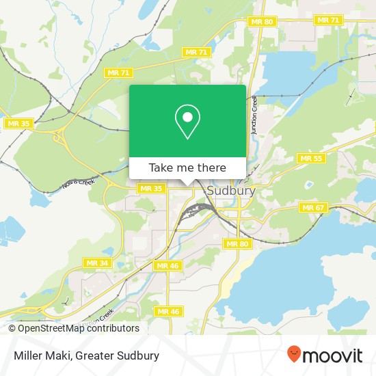 Miller Maki map
