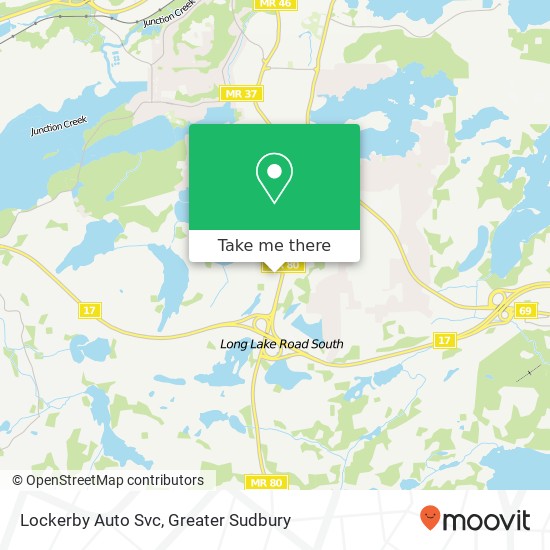 Lockerby Auto Svc map