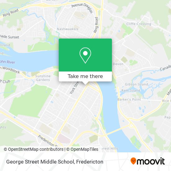 George Street Middle School map