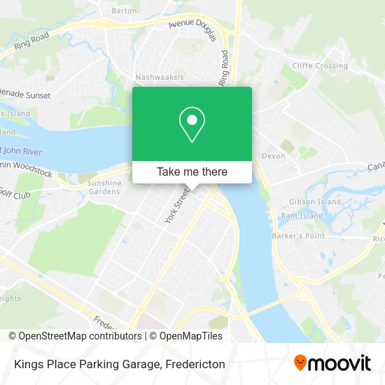 Kings Place Parking Garage map
