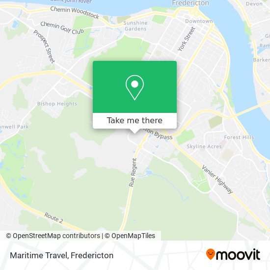 Maritime Travel map