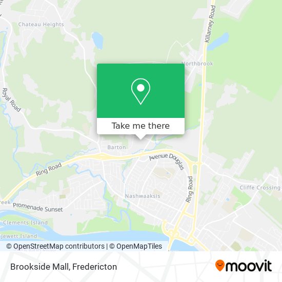 Brookside Mall map