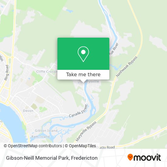 Gibson-Neill Memorial Park plan