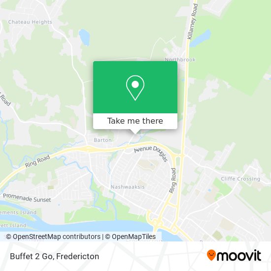 Buffet 2 Go map