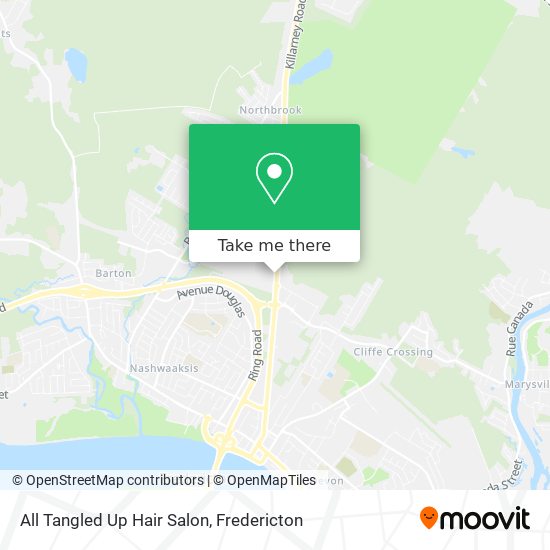 All Tangled Up Hair Salon plan