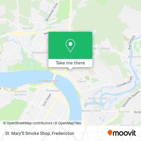 St. Mary’S Smoke Shop plan