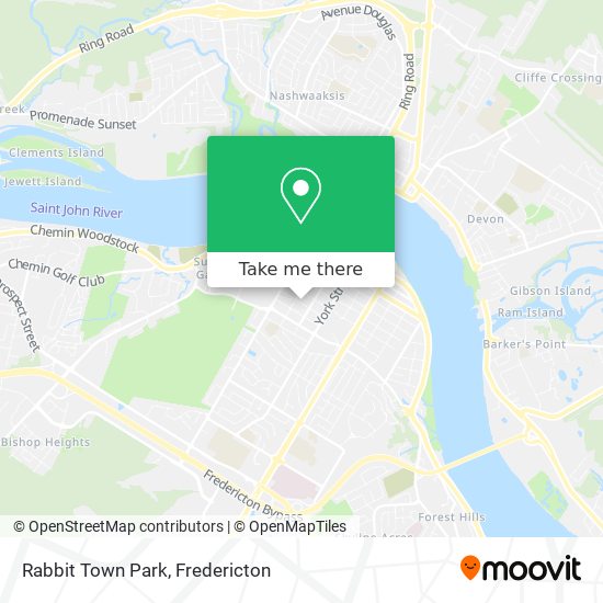Rabbit Town Park map