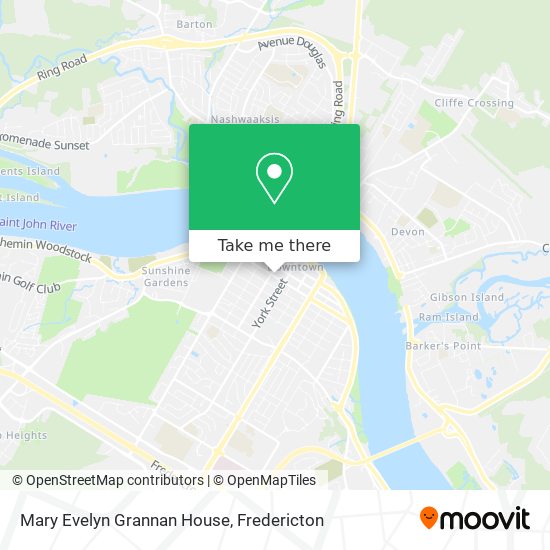 Mary Evelyn Grannan House map