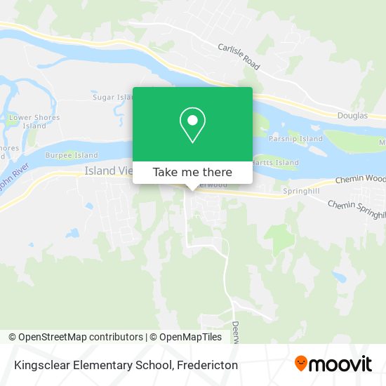 Kingsclear Elementary School plan
