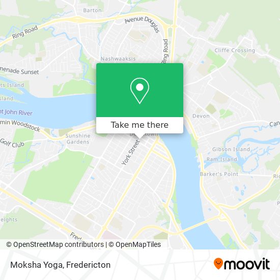 Moksha Yoga map