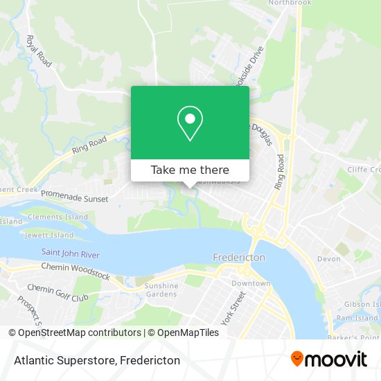 Atlantic Superstore map