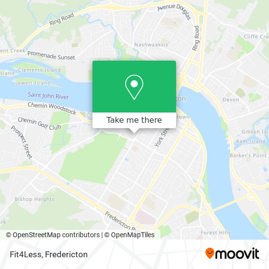 Fit4Less map
