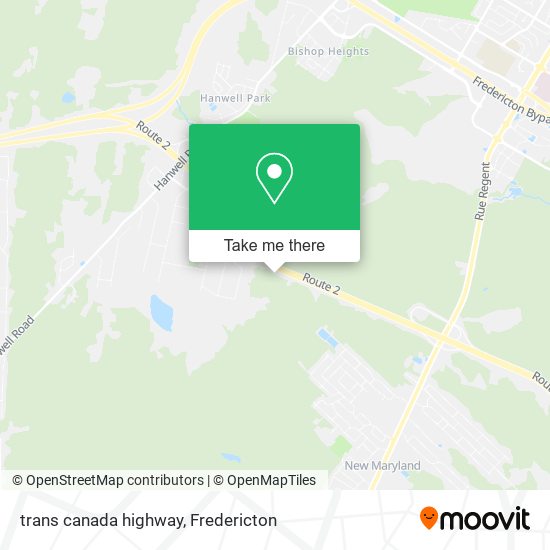 trans canada highway map
