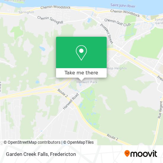 Garden Creek Falls plan