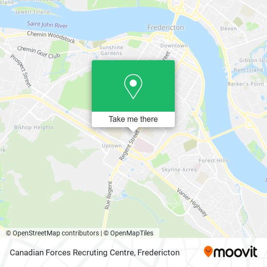 Canadian Forces Recruting Centre plan