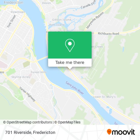 701 Riverside plan