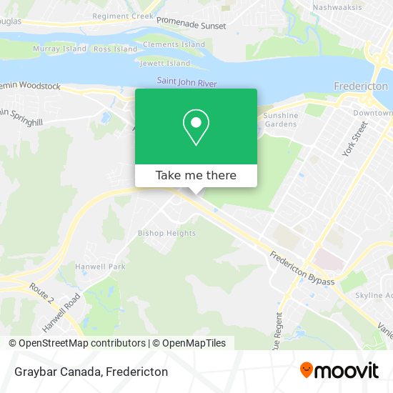 Graybar Canada map