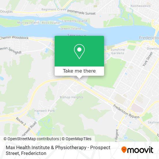 Max Health Institute & Physiotherapy - Prospect Street plan