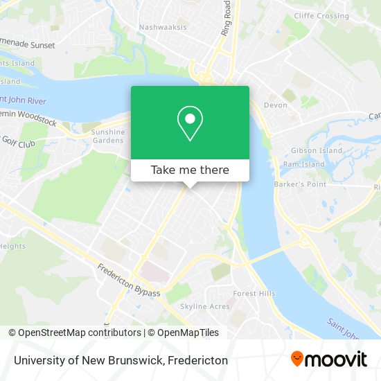 University of New Brunswick plan