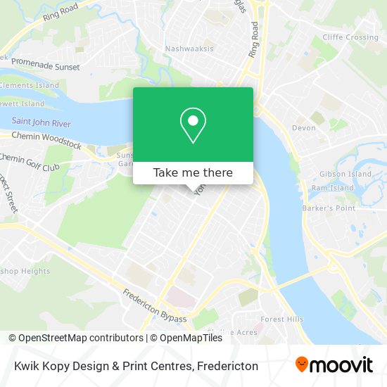 Kwik Kopy Design & Print Centres map