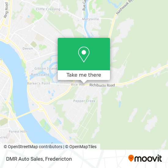 DMR Auto Sales map