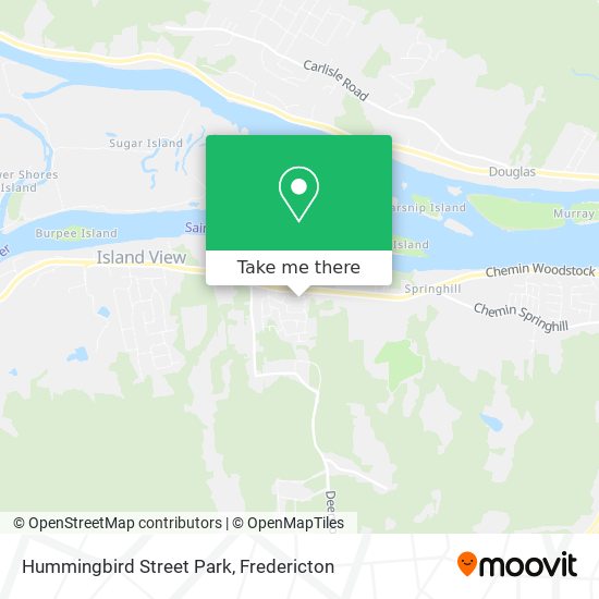 Hummingbird Street Park map